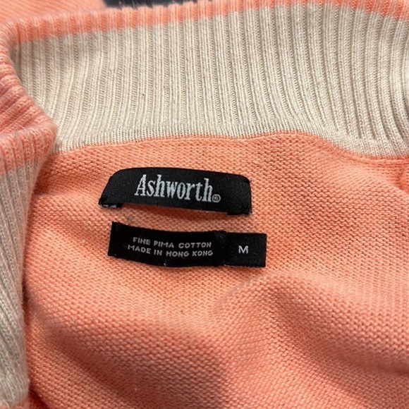 Ashworth quarter zip sweater size medium men’s - Picture 7 of 7
